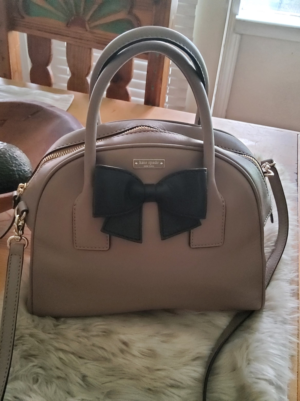 Authentic Kate Spade Hanover Street Small Lorin Bow Bag VGUC